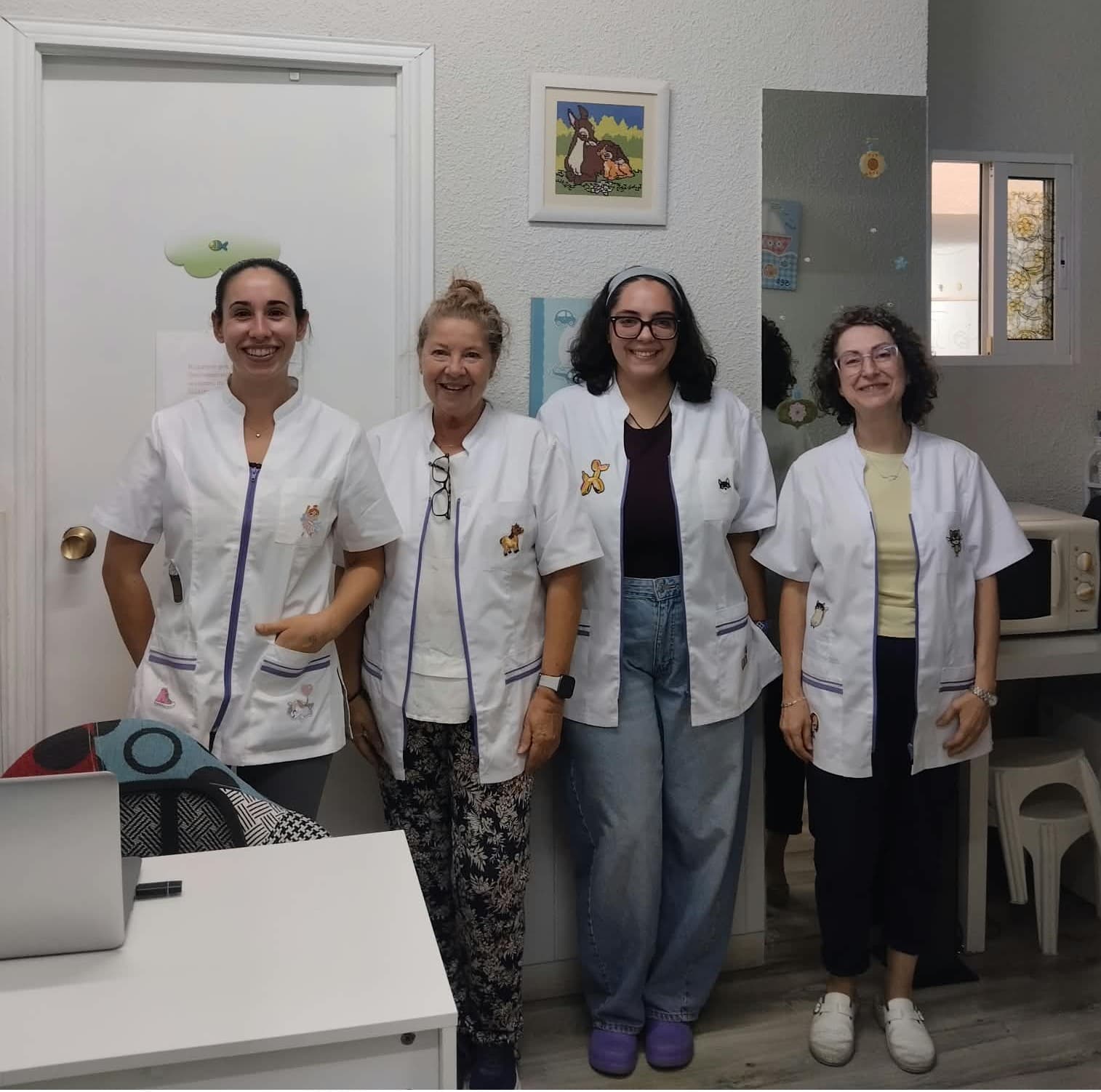 Nuestro equipo de logopedas.