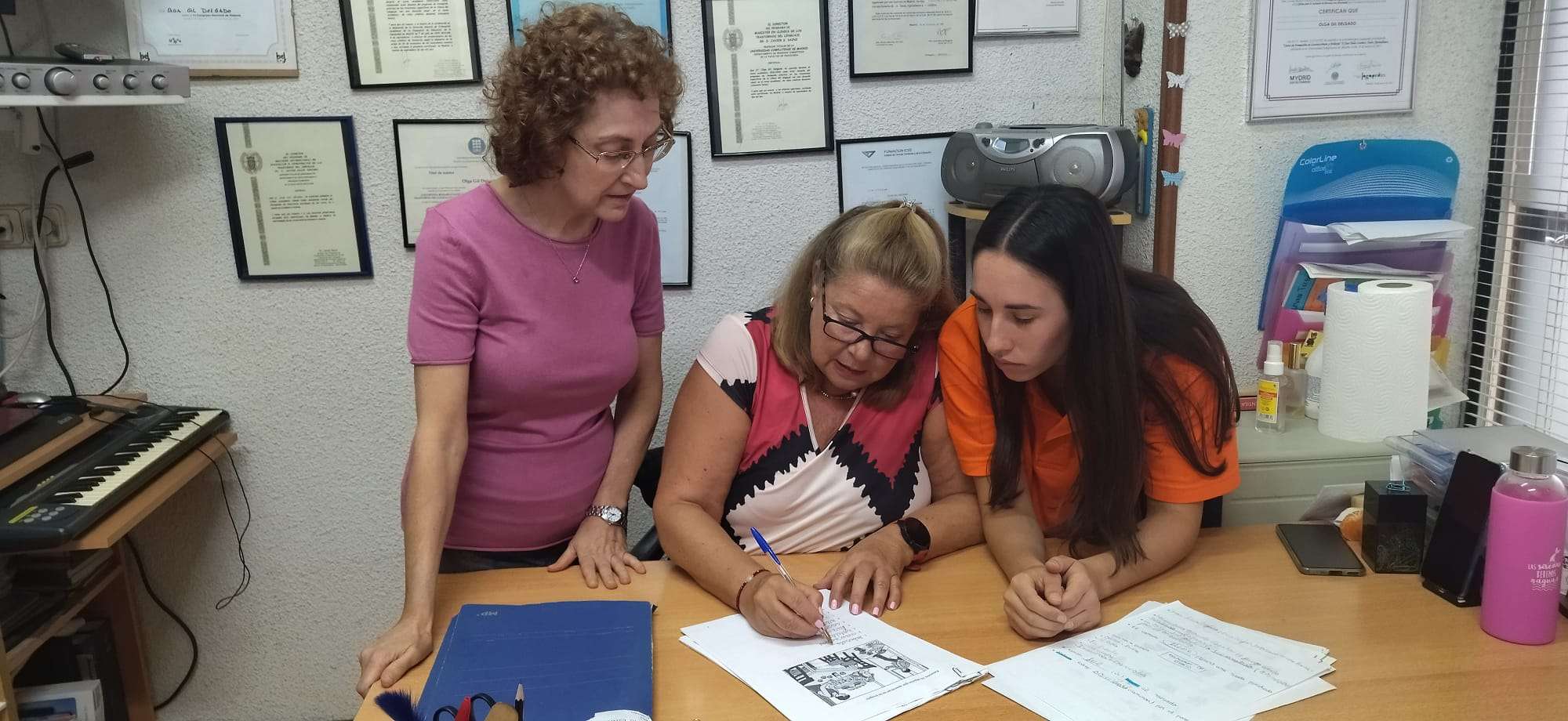 Logopedas trabajando en equipo